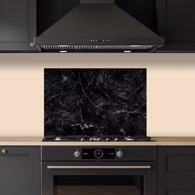 Spatscherm keuken - Marmer - Keramiek - Lijn — 2