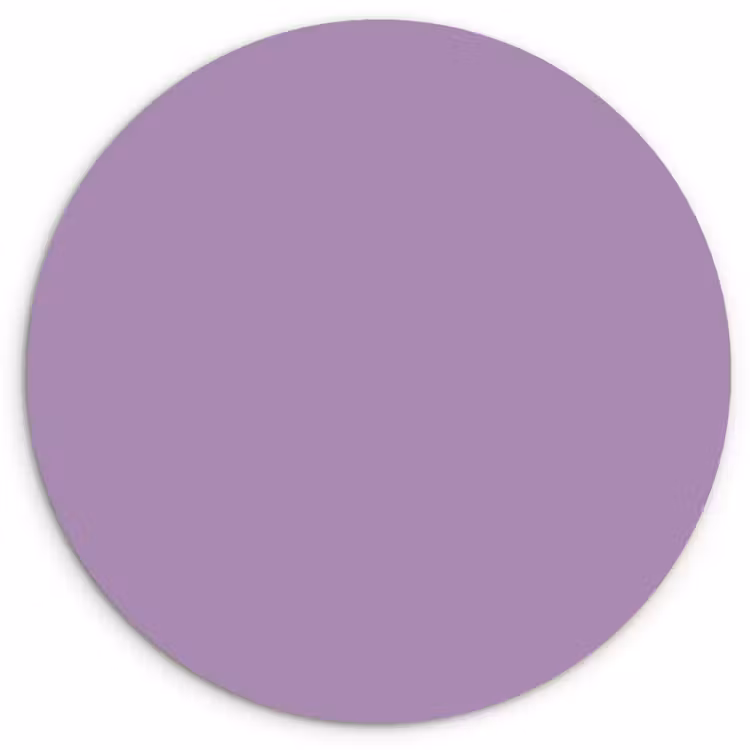 Muurcirkel - Interieur - Paars - Kleuren - Paarse - Kleur - Effen — 1