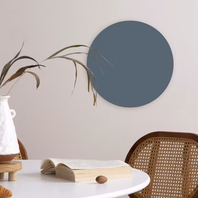 Muurcirkel - Kleuren - Blauw - Interieur — 4