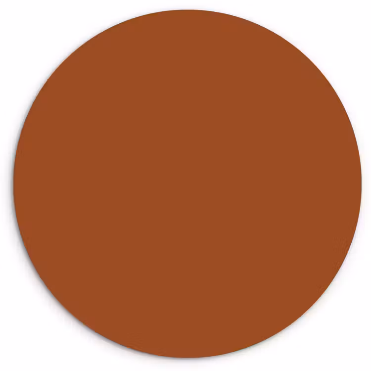 Muurcirkel - Terracotta - Bruin - Palet - Effen - Kleuren - Kleur — 1