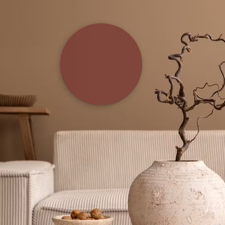 Muurcirkel - Palet - Rood - Interieur — 2