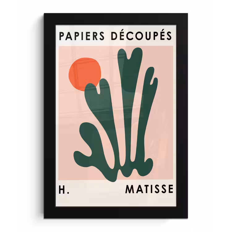 Poster met lijst - Matisse - Kunst - Abstract - Zon — 1