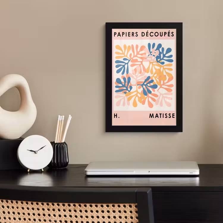 Poster met lijst - Matisse - Planten - Pastel - Natuur — 2