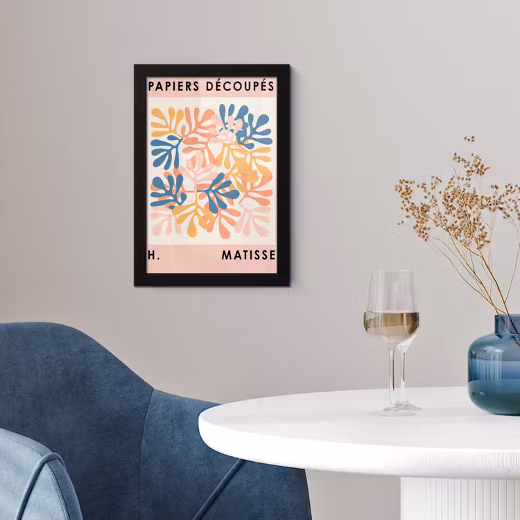 Poster met lijst - Matisse - Planten - Pastel - Natuur — 4