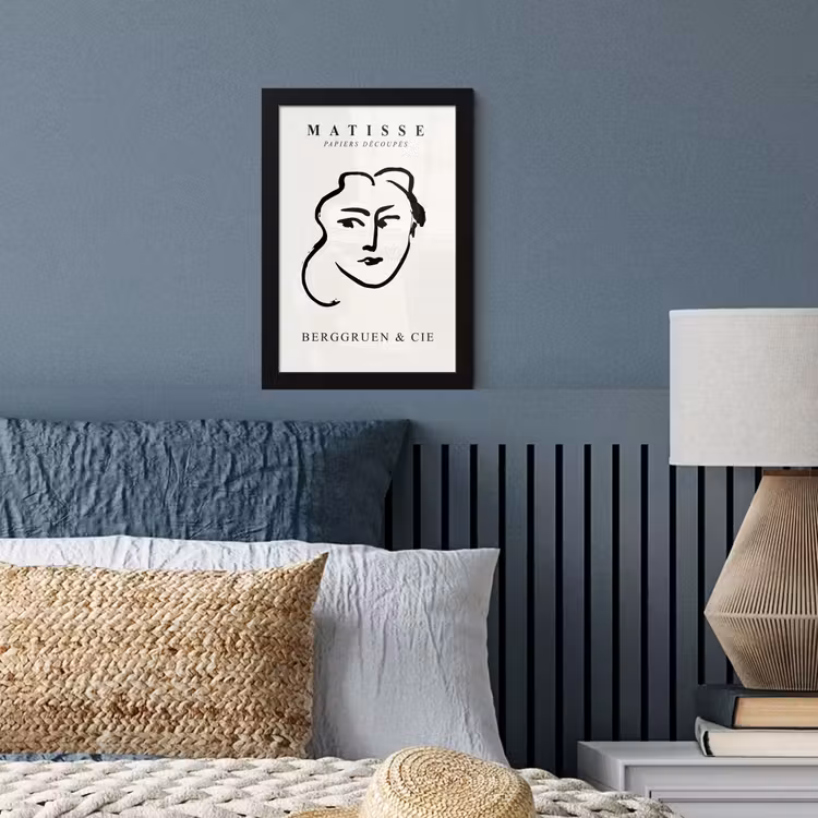 Poster met lijst - Abstract - Vrouw - Henri Matisse - Oude meesters — 3