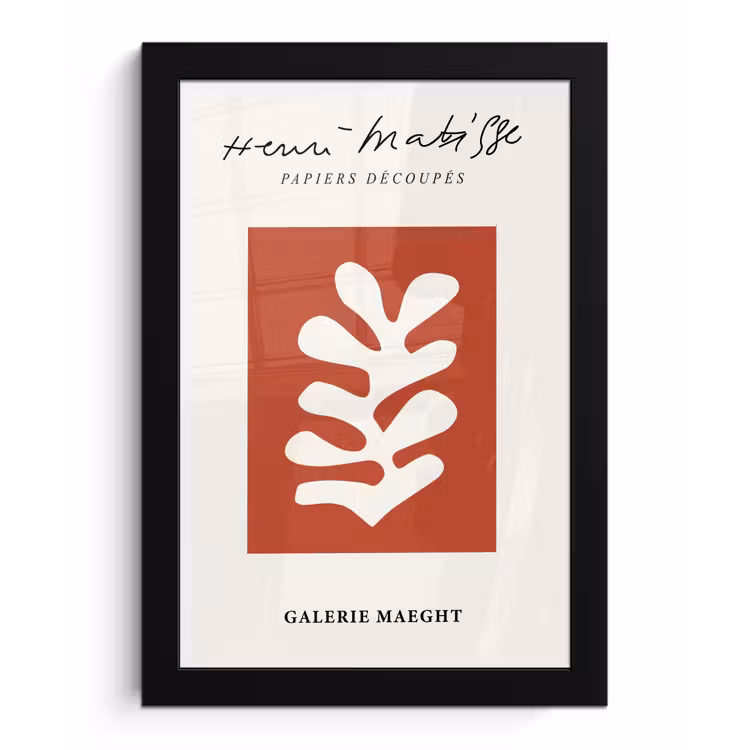 Poster met lijst - Henri Matisse - Planten - Kunst - Abstract - Vintage — 1