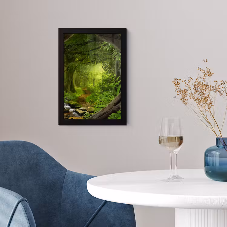 Poster met lijst - Jungle - Groen - Natuur - Tropisch - Planten — 4