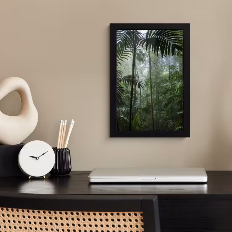 Poster met lijst - Regenwoud - Tropisch - Jungle - Bomen - Planten — 2