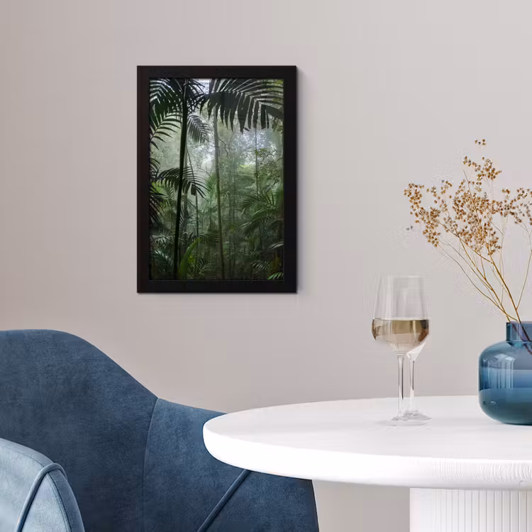 Poster met lijst - Regenwoud - Tropisch - Jungle - Bomen - Planten — 4