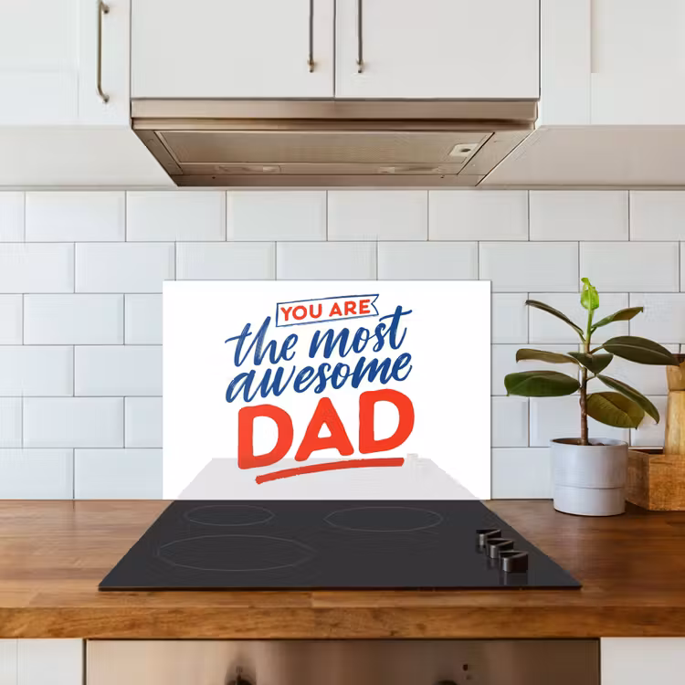 Spatscherm keuken - Papa - Vaderdag - Spreuken — 6