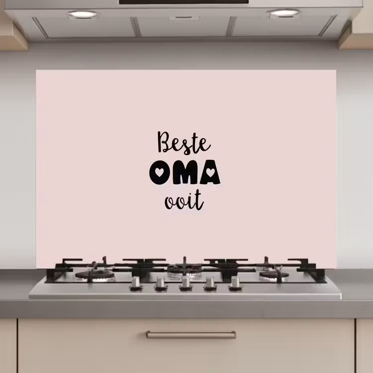 Spatscherm keuken - Quotes - Oma - Beste oma ooit - Spreuken — 1