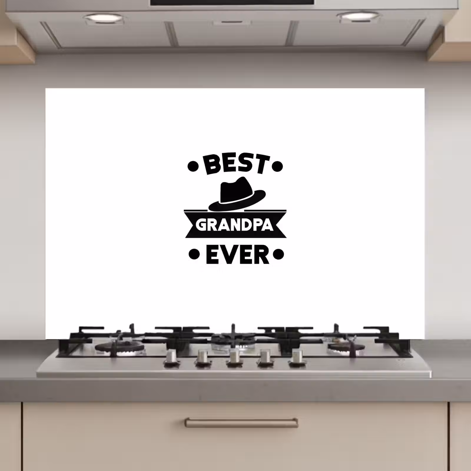 Spatscherm keuken - Opa - Quotes - Best grandpa ever - Spreuken — 1
