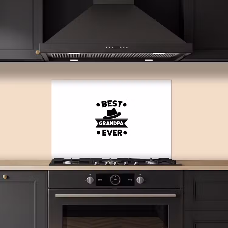 Spatscherm keuken - Opa - Quotes - Best grandpa ever - Spreuken — 2