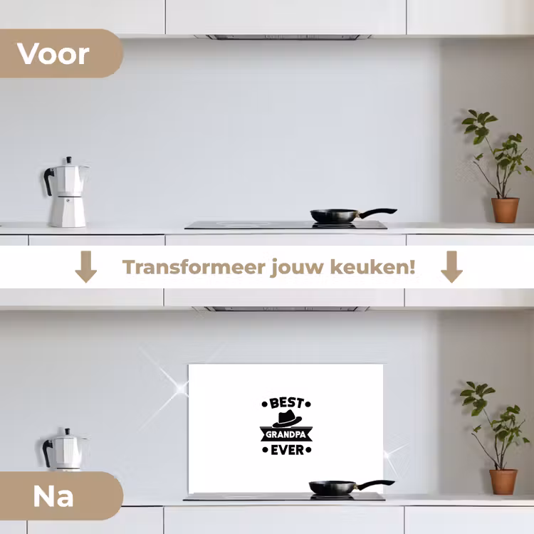 Spatscherm keuken - Opa - Quotes - Best grandpa ever - Spreuken — 3