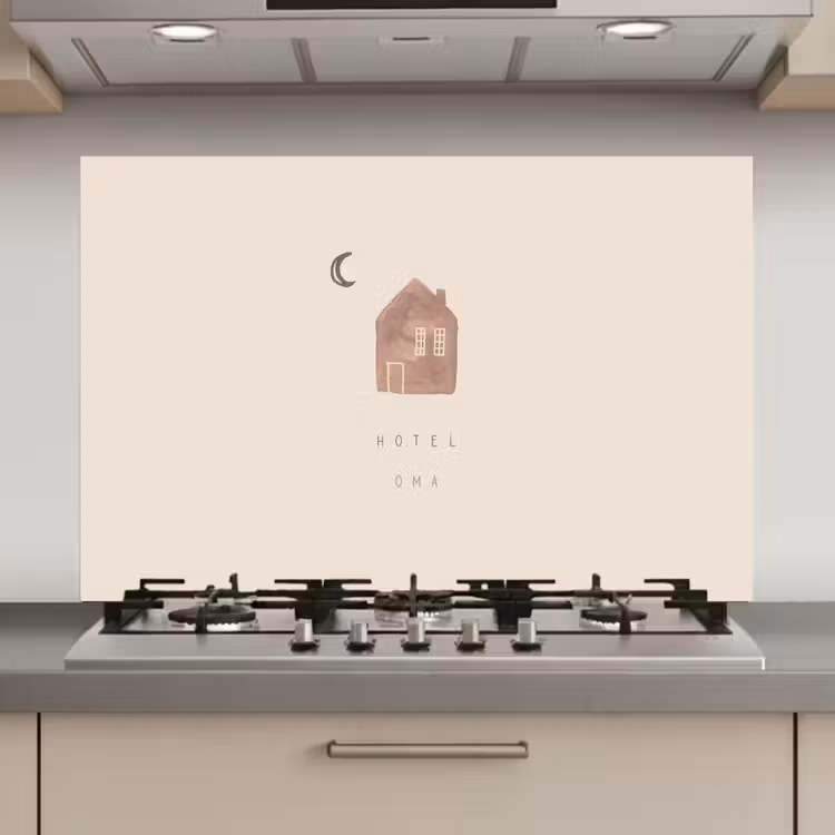 Spatscherm keuken - Spreuken - Hotel oma - Oma - Quotes — 1