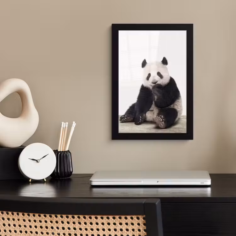 Poster met lijst - Panda - Dieren - Kinderen - Jongens - Meisjes - Pandabeer — 2