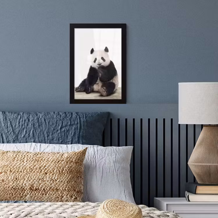 Poster met lijst - Panda - Dieren - Kinderen - Jongens - Meisjes - Pandabeer — 3