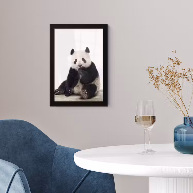 Poster met lijst - Panda - Dieren - Kinderen - Jongens - Meisjes - Pandabeer — 4