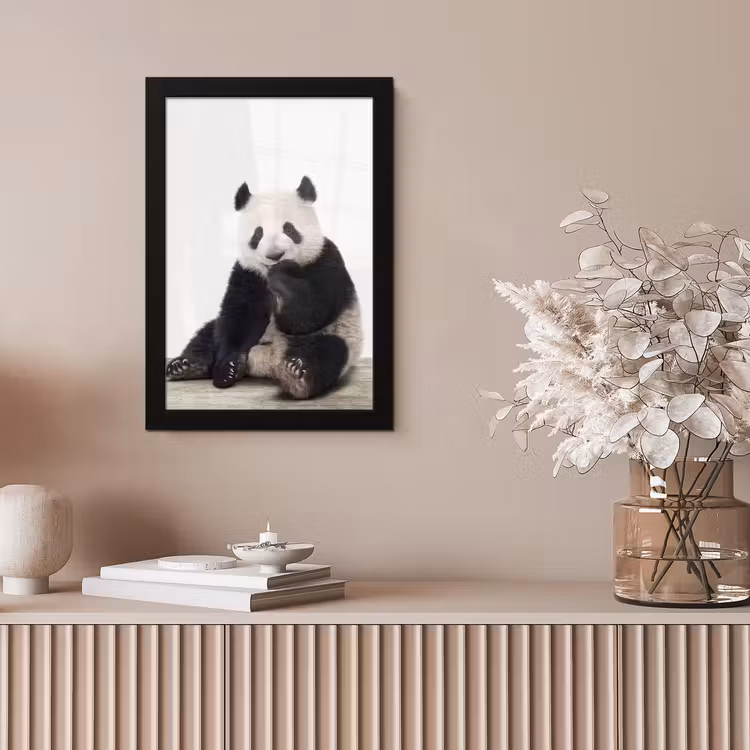 Poster met lijst - Panda - Dieren - Kinderen - Jongens - Meisjes - Pandabeer — 5