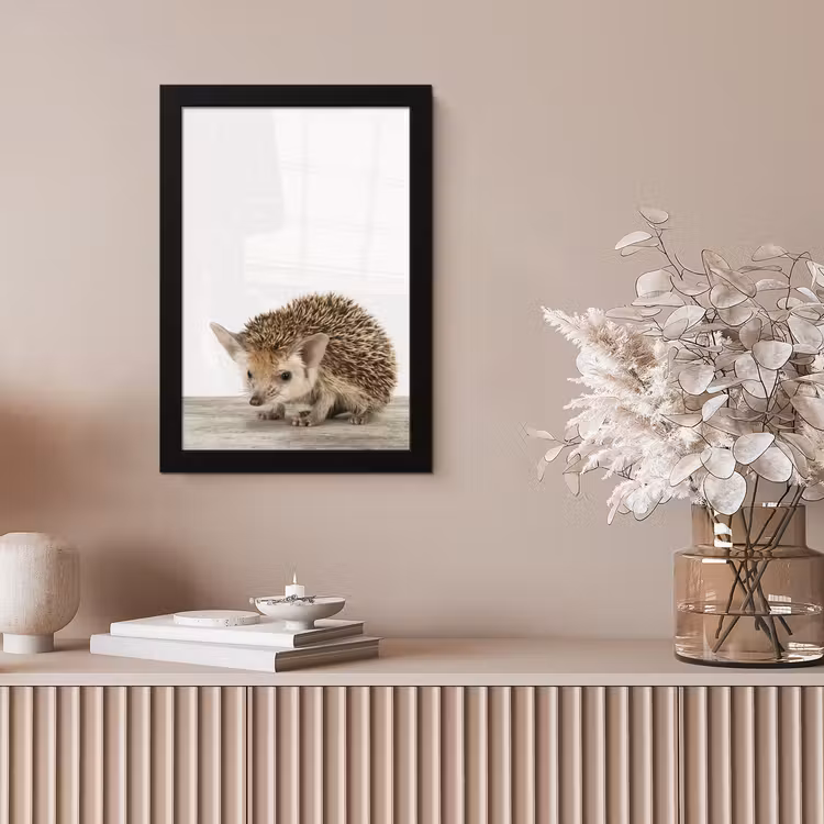 Poster met lijst - Egel - Dieren - Kinderen - Jongens - Meisjes — 5