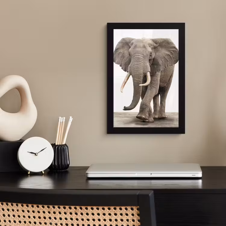 Poster met lijst - Olifant - Kinderen - Jongens - Dieren - Meisjes — 2