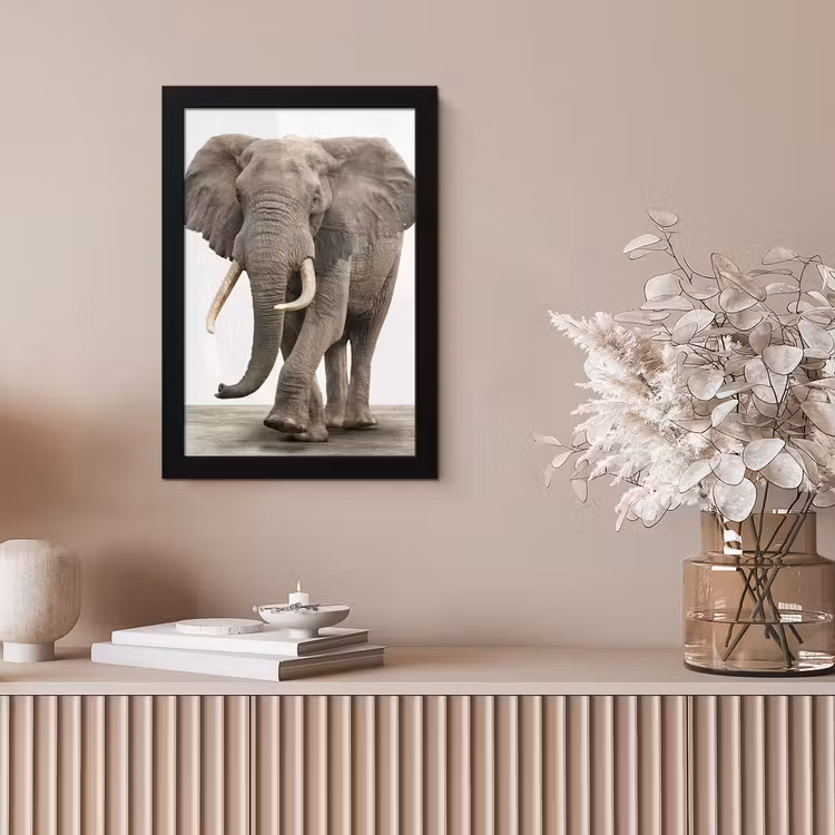 Poster met lijst - Olifant - Kinderen - Jongens - Dieren - Meisjes — 5