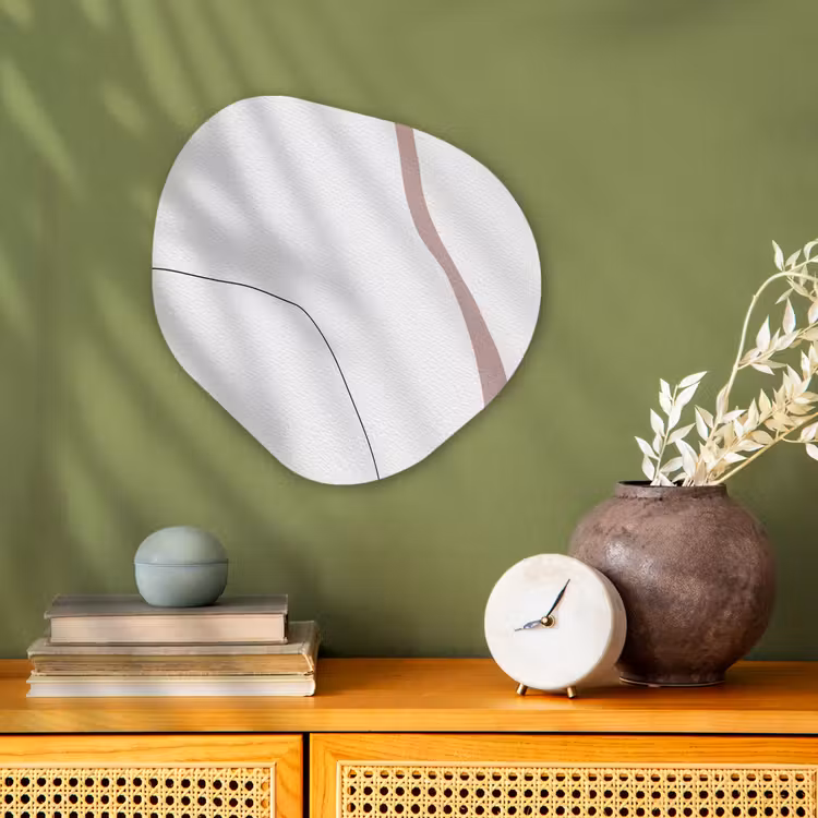 Organische Formen – Aluminium – Lijn - Pastel - Design — 2