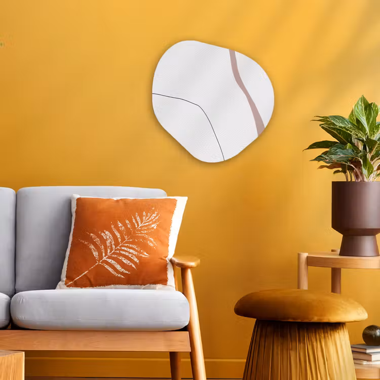Organische Formen – Aluminium – Lijn - Pastel - Design — 3