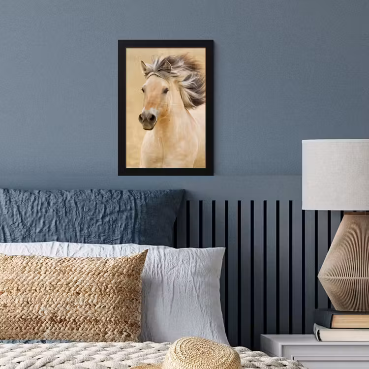 Poster met lijst - Paarden - Dieren - Manen - Portret — 3