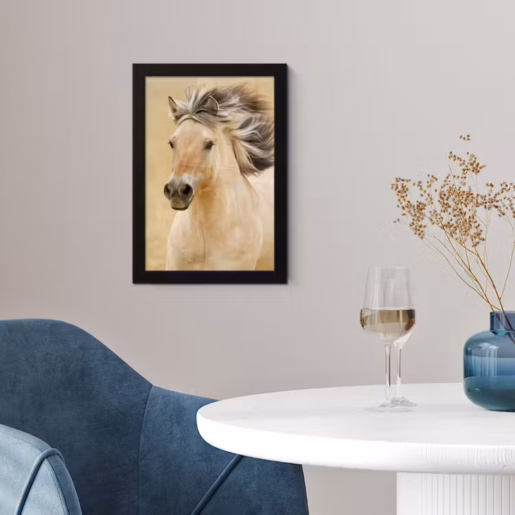 Poster met lijst - Paarden - Dieren - Manen - Portret — 4
