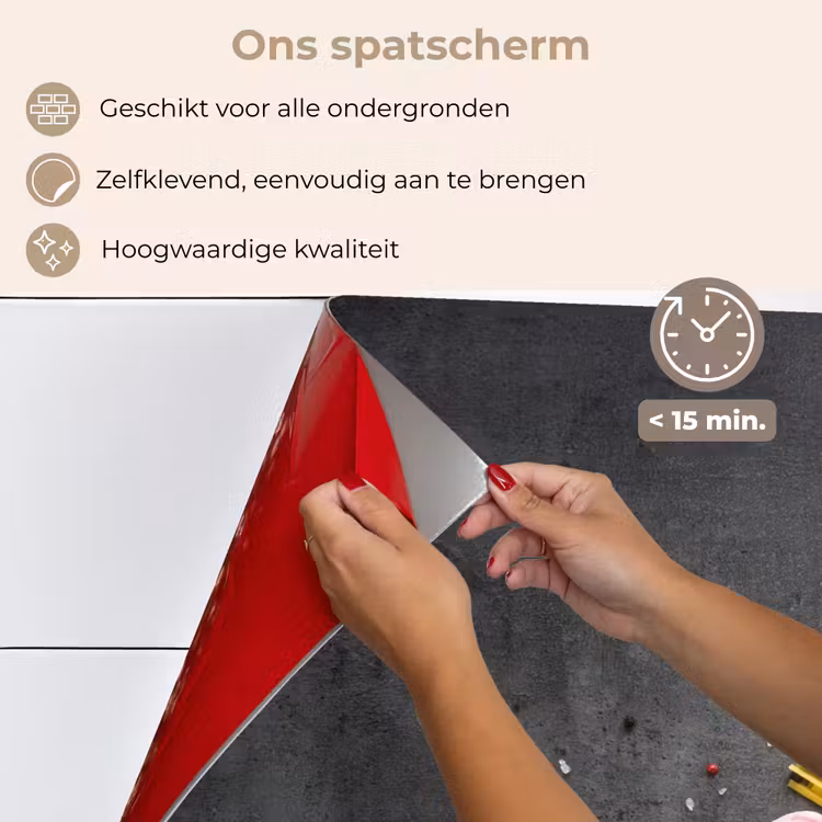 Spatscherm keuken - Pasta - Kruiden - Tomaat - Specerijen - Rustiek — 4