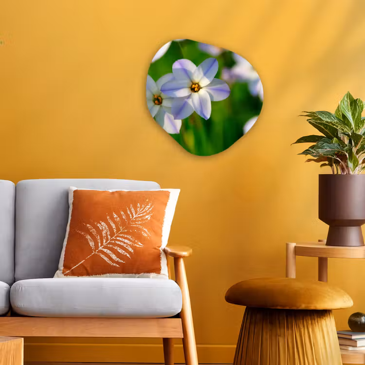 Organische Formen – Aluminium – Bloemen - Tuin - Paars — 3