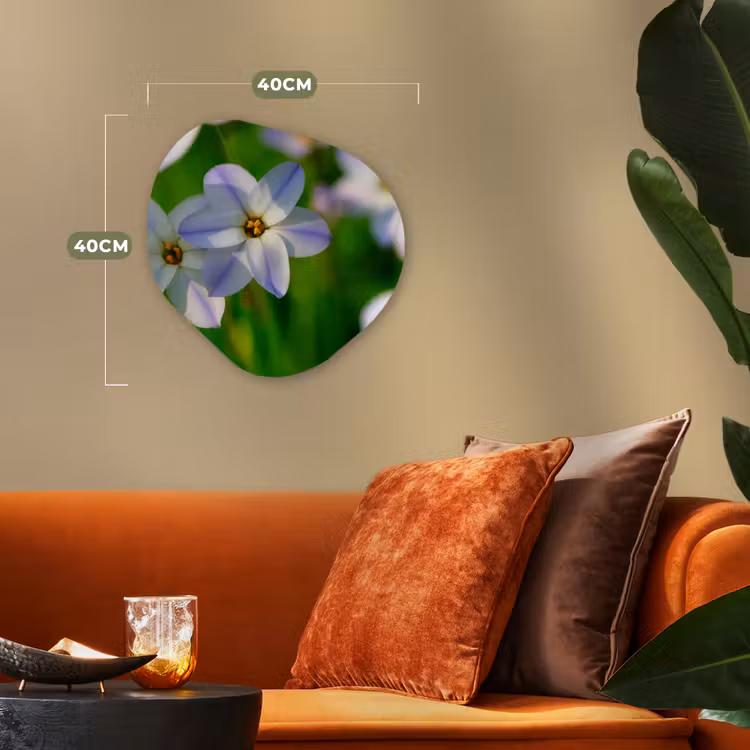 Organische Formen – Aluminium – Bloemen - Tuin - Paars — 4