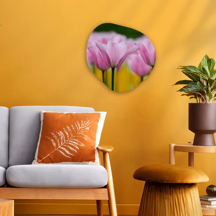 Organische Formen – Aluminium – Bloemen - Tulpen - Roze — 3