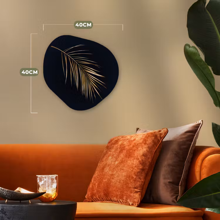 Organische Formen – Aluminium – Planten - Goud - Zwart - Bladeren - Luxe — 4