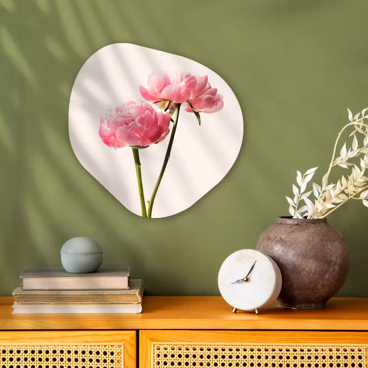 Organische Formen – Aluminium – Bloemen - Bloesem - Roze — 2