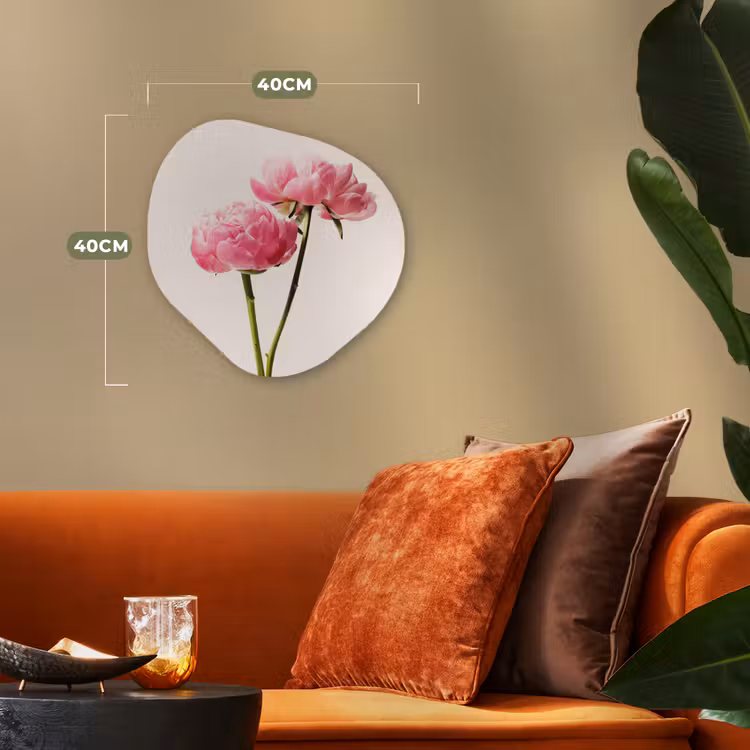 Organische Formen – Aluminium – Bloemen - Bloesem - Roze — 4