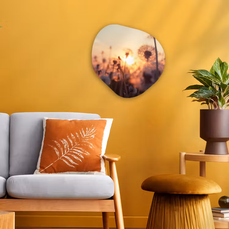 Organische Formen – Aluminium – Paardenbloem - Zonsondergang - Lente — 3