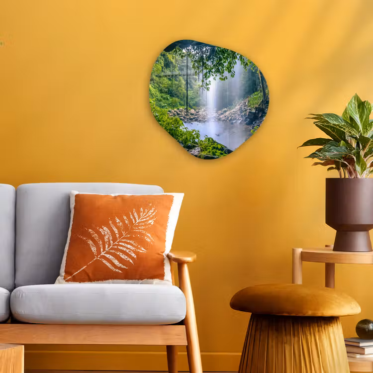Organische Formen – Aluminium – Jungle - Regenwoud - Water - Waterval - Planten — 3