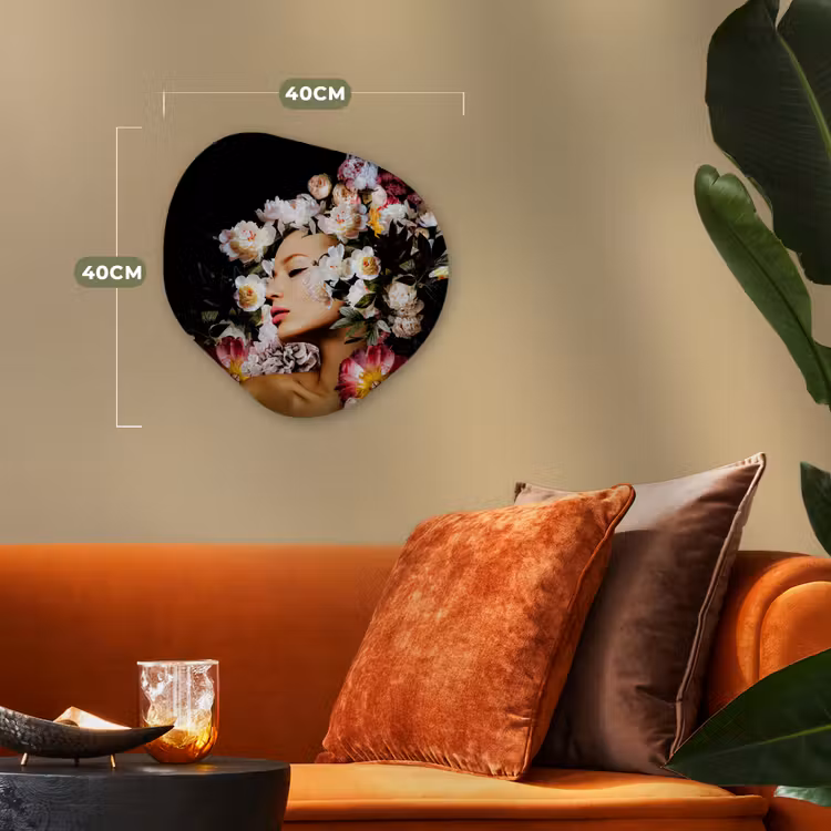 Organische Formen – Aluminium – Vrouwen - Bloemen - Rozen - Portret — 4