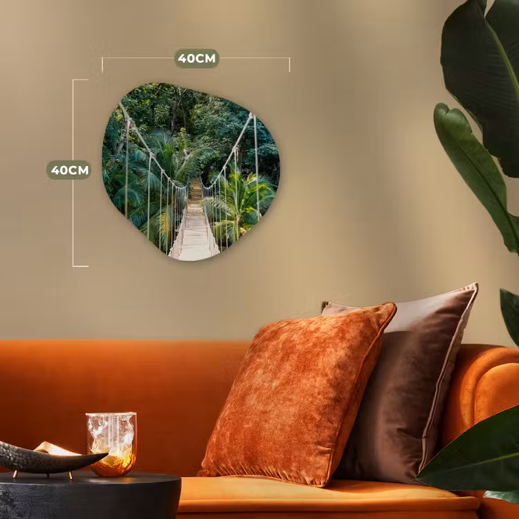 Organische Formen – Aluminium – Jungle - Palmboom - Brug - Natuur - Planten — 4