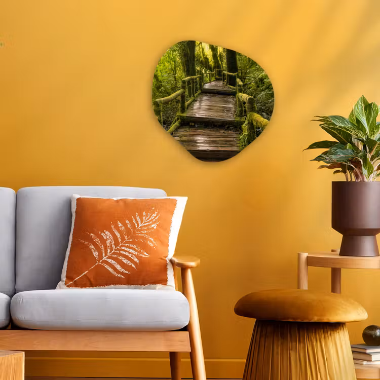 Organische Formen – Aluminium – Mooi regenwoud en jungle — 3
