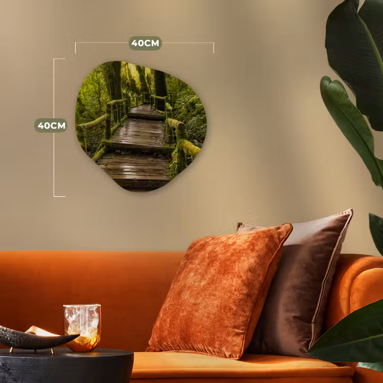 Organische Formen – Aluminium – Mooi regenwoud en jungle — 4