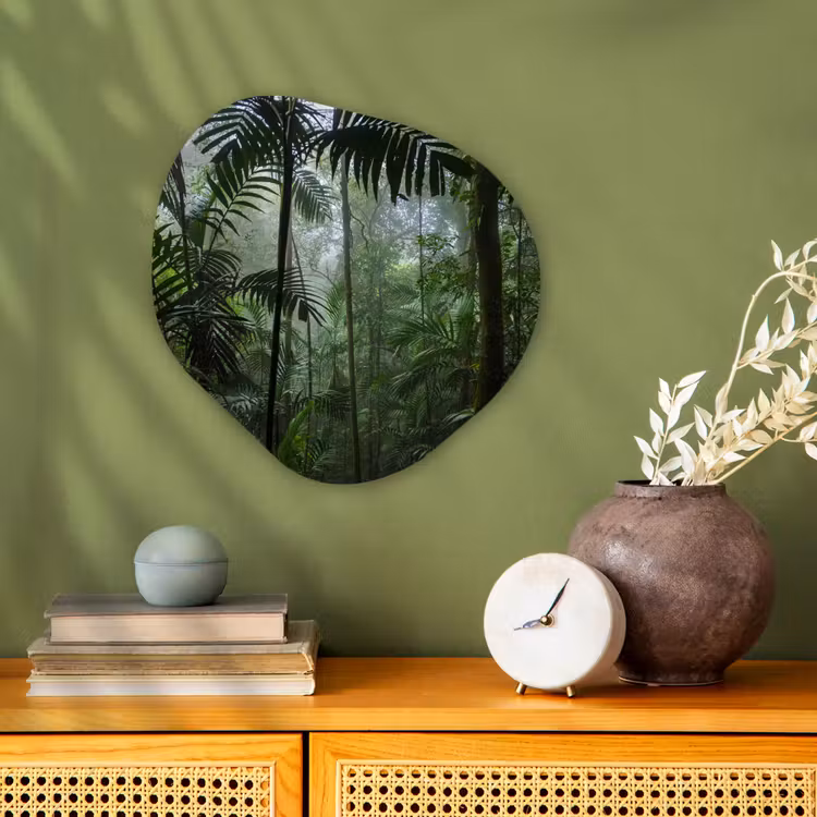 Organische Formen – Aluminium – Regenwoud - Tropisch - Jungle - Bomen - Planten — 2