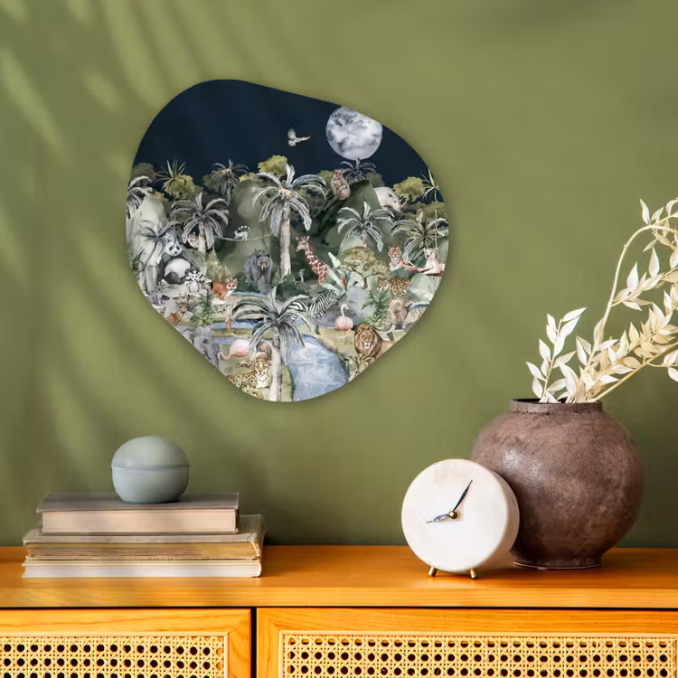 Organische Formen – Aluminium – Kinderen - Jungle - Natuur - Dieren - Planten — 2