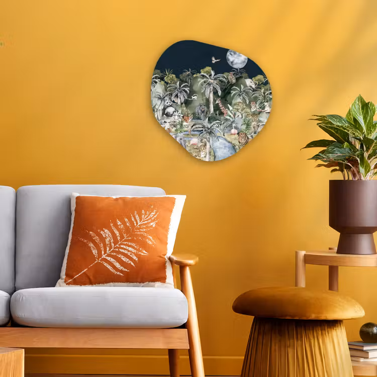 Organische Formen – Aluminium – Kinderen - Jungle - Natuur - Dieren - Planten — 3