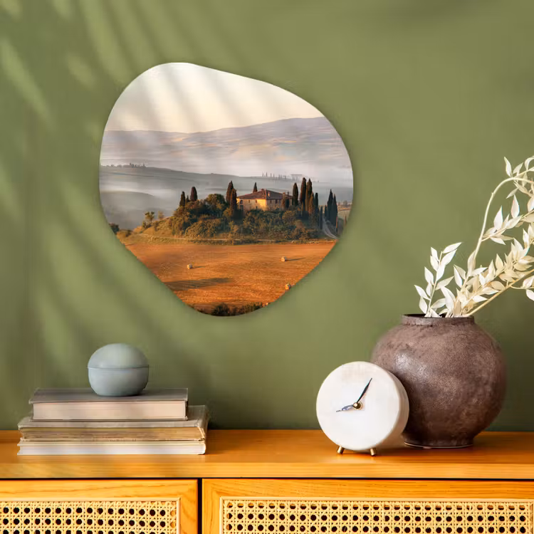 Organische Formen – Aluminium – Toscane - Landschap - Italië — 2