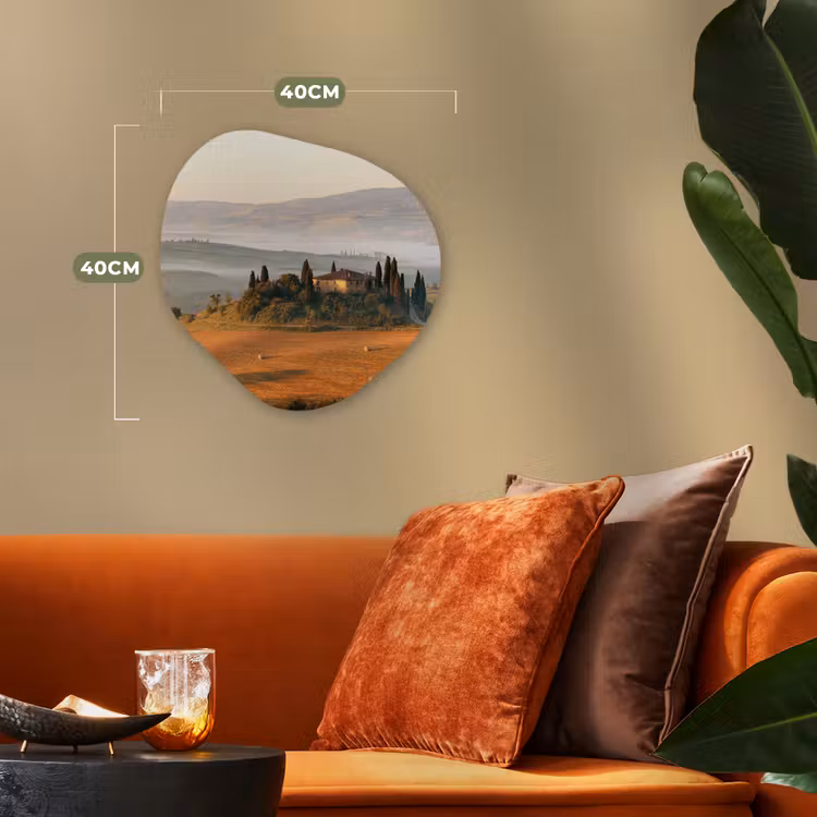 Organische Formen – Aluminium – Toscane - Landschap - Italië — 4