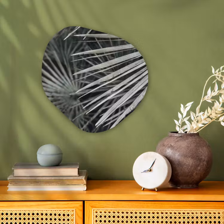 Organische Formen – Aluminium – Bladeren - Groen - Palm — 2