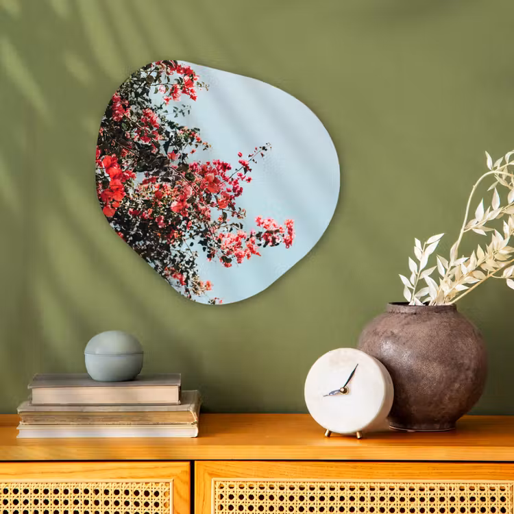 Organische Formen – Aluminium – Bloemen - Lucht - Roze — 2